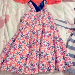4 Little Girls Dresses 3 are size 4 and 1 size 5